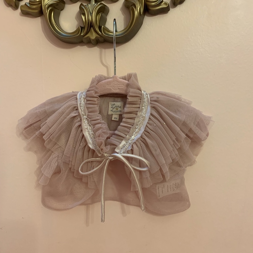 Luna Luna shrug / topper 12months